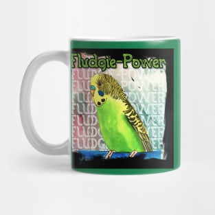 Fludgie-Power Budgie Mug